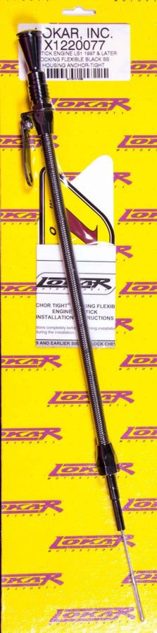 Locking Engine Dipstick Black Stainless - X1220077