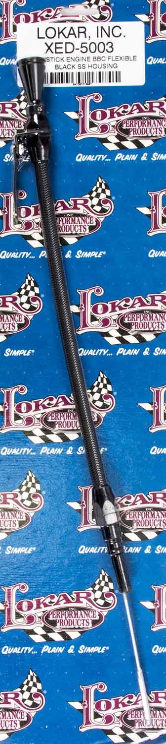 Engine Dipstick Black Stainless - XED5003