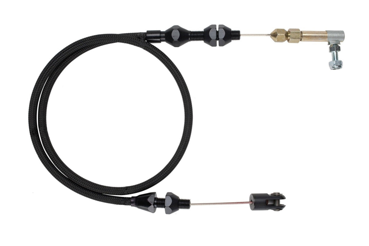 Throttle Cable 24IN. Black Stainless - XTC1000MOD