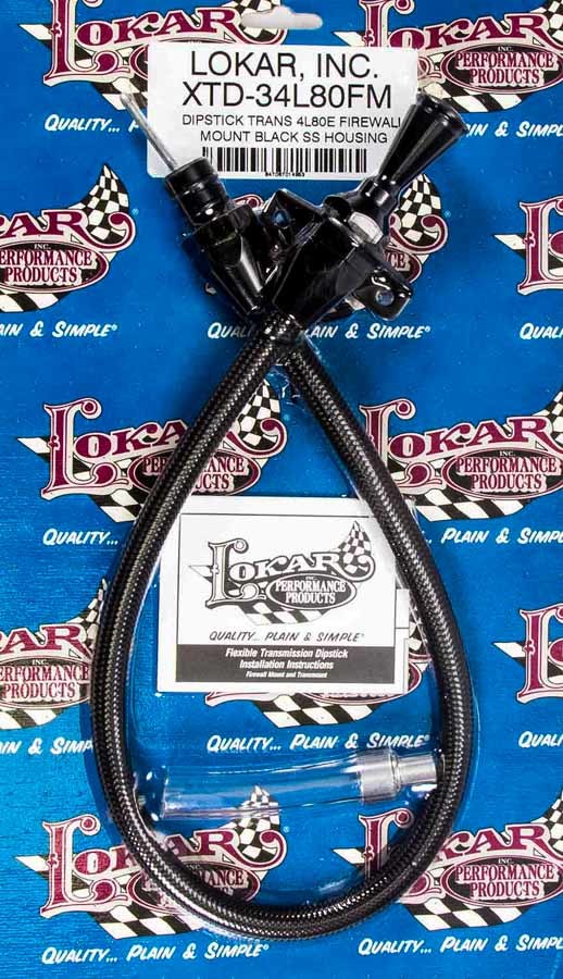 Dipstick 4L80E Transmission Black Stainless - XTD34L80FM
