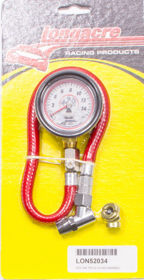 Tire Gauge 0-15PSI 2in GID - 5252034
