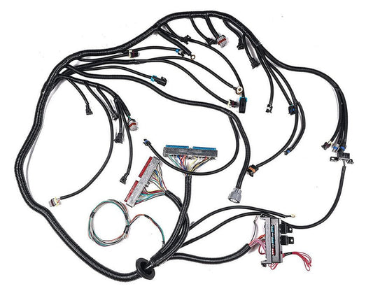 Bull Boost Performance 99-03 Vortec 4.8 5.3 6.0L Standalone LS Wiring Harness 4L60E DBC Cable PCM...