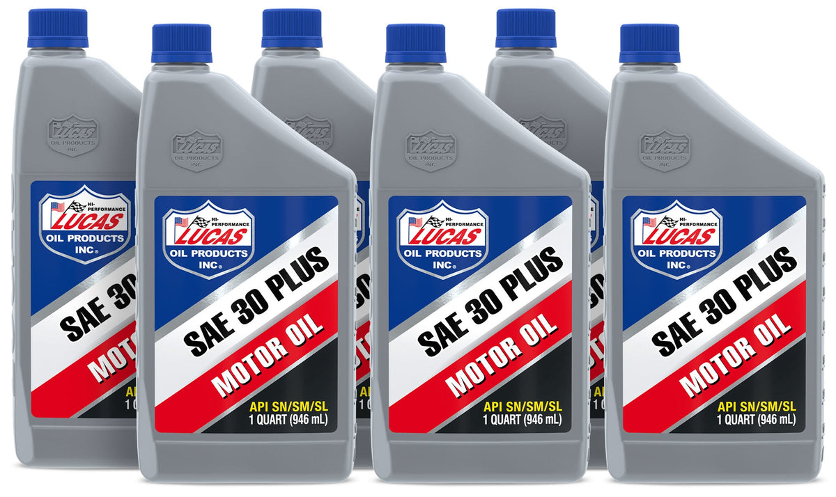 SAE 30w Motor Oil 1 Qt Petroleum - LUC10053