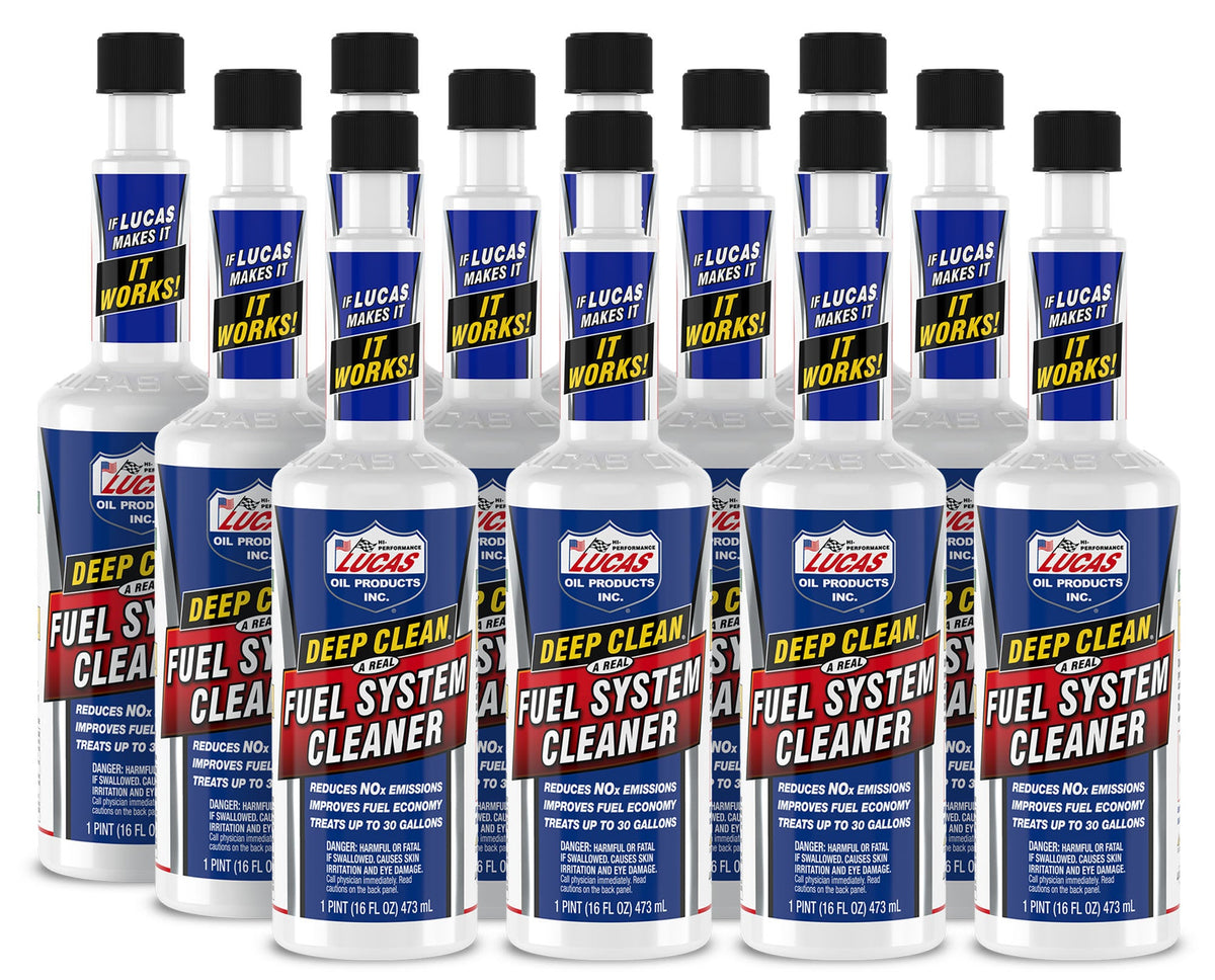 Deep Clean Fuel System Cleaner Case 12x16 Ounce - 10512
