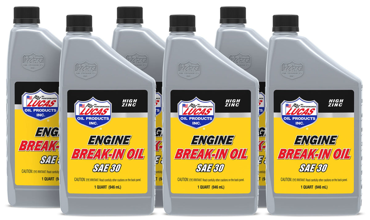 30w Break-In Oil 6x1 Qt - 10630