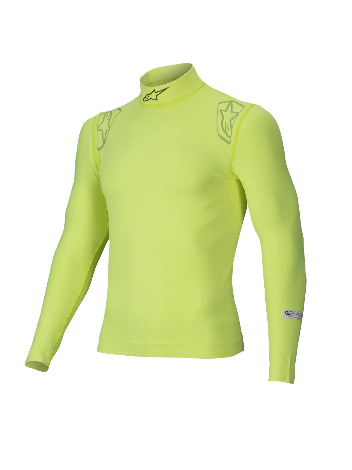 Underwear Top ZX EVO V3 Flu Ylw Med/Lrg Long Slv - 475032555ML