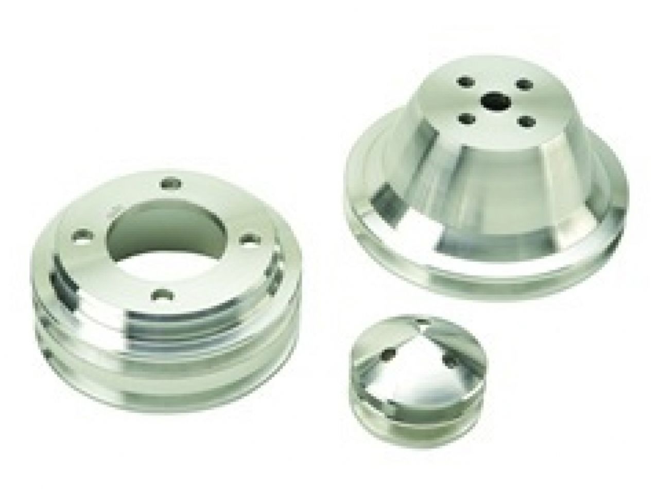 Ford Performance Parts Ford Racing 1970-1978 Mustang Billet Dual Groove Pulley Set