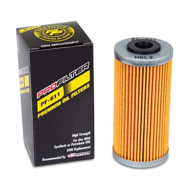 PREMIUM OIL FILTERS - PF-611 PACK of 2 FILTERS