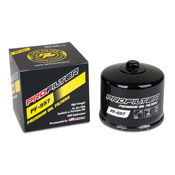 PREMIUM OIL FILTERS - PF-557 PACK of 2 FILTERS