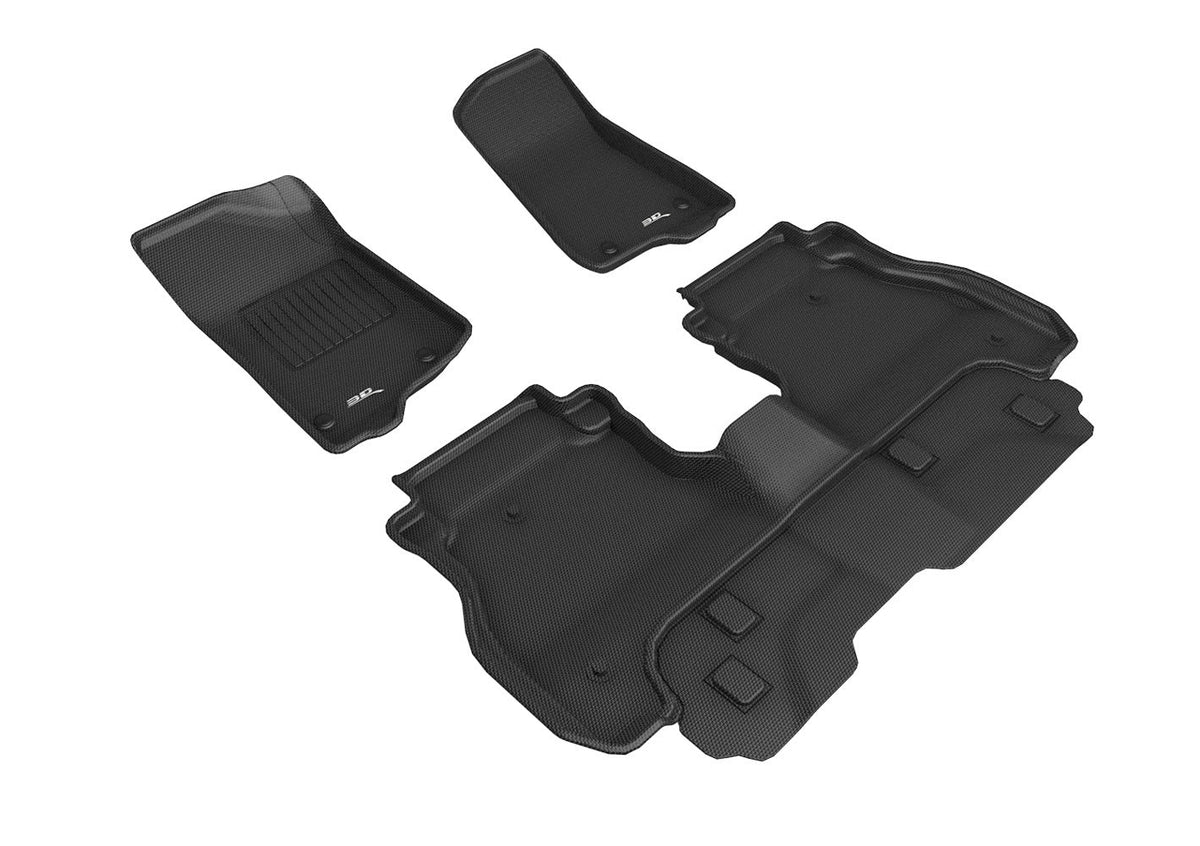 Jeep Gladiator 20- Kagu Floor Liner 1&2 Rows Blk - L1JP02201509