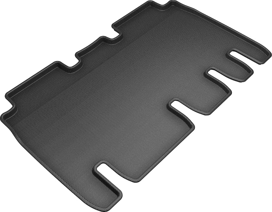 Tesla Model X 16- Kagu Rear Floorliner Black - L1TL01121509