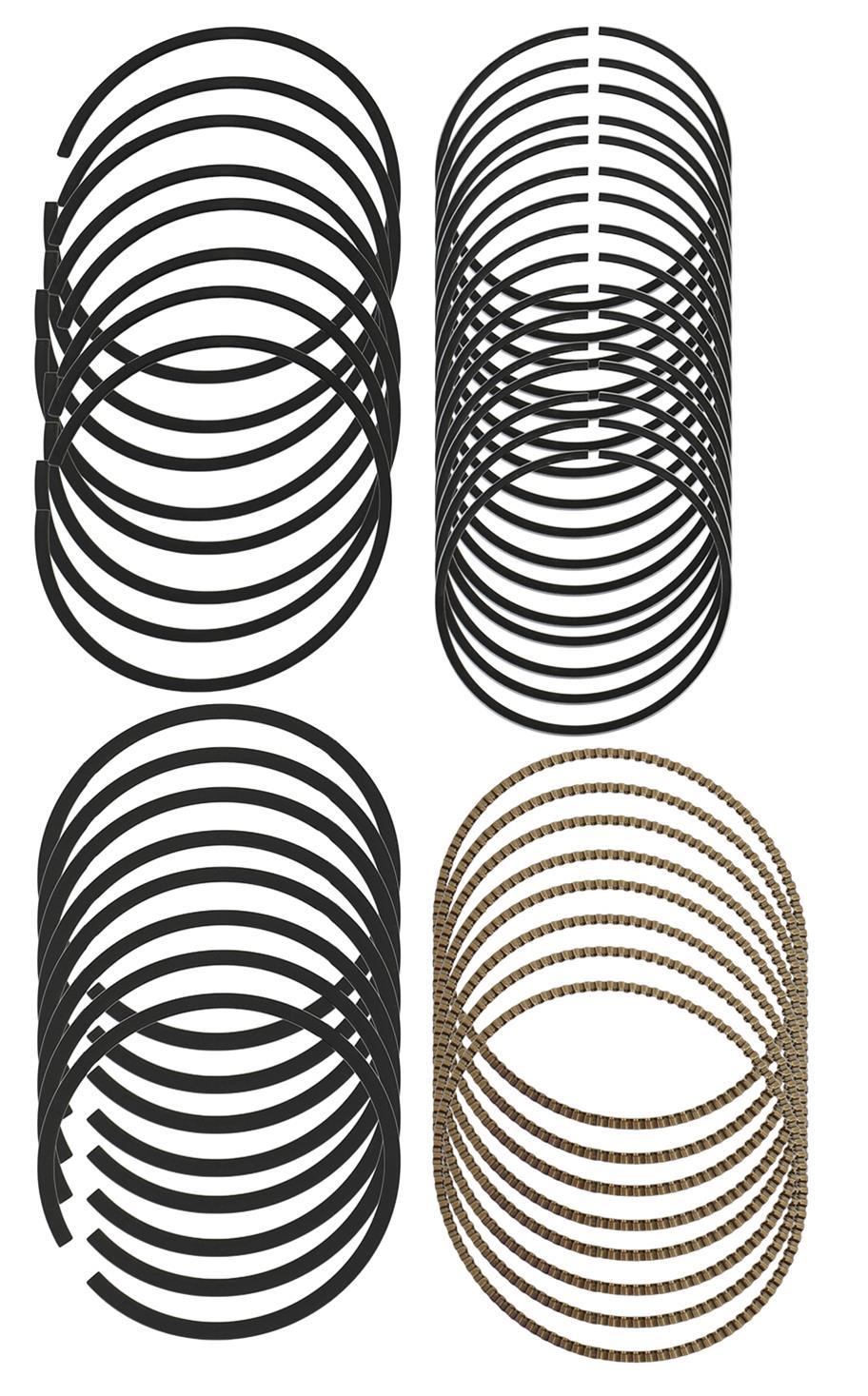 Piston Ring Set 4.615 Bore .043 .043 3.0mm - 4615SS043