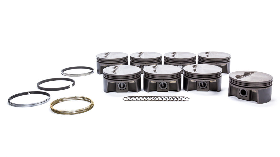 SBC FT PowerPak Piston Set 4.060 Bore -5.0cc - 930200160