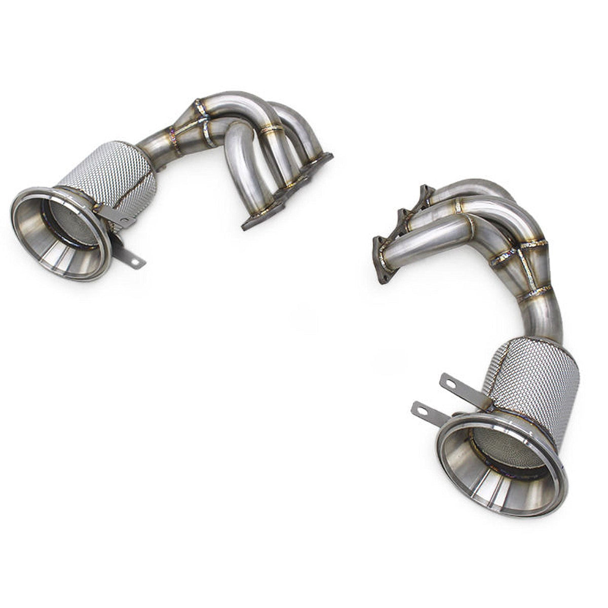 STRATEC SYSTEMS Exhaust Manifold With Catalyst Downpipe for Porsche 992 992.1 992.2 GT3 RS GT3RS 4.0