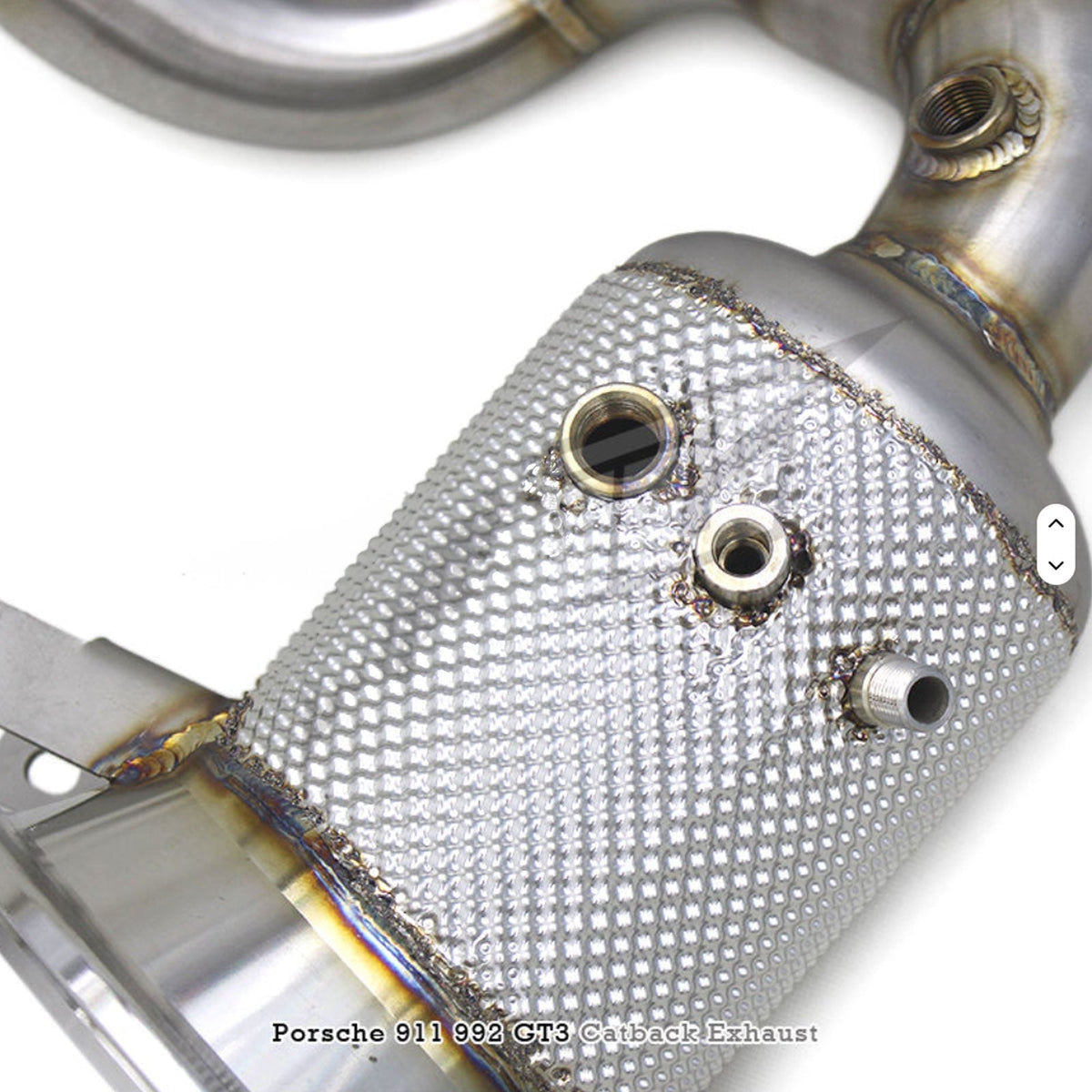 STRATEC SYSTEMS Exhaust Manifold With Catalyst Downpipe for Porsche 992 992.1 992.2 GT3 RS GT3RS...