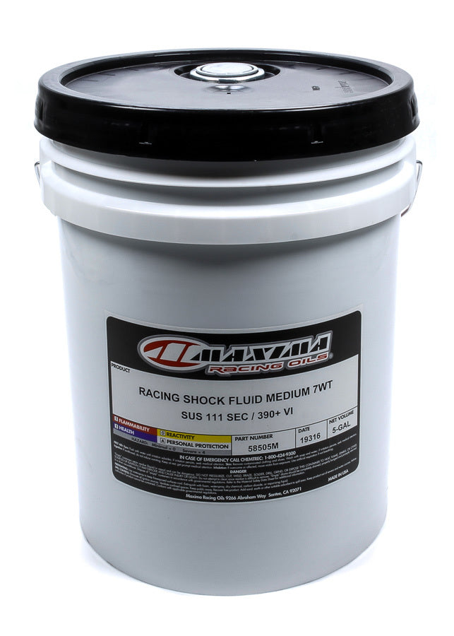 Racing Shock Fluid Medium 7wt. 5 Gallon - 58505M