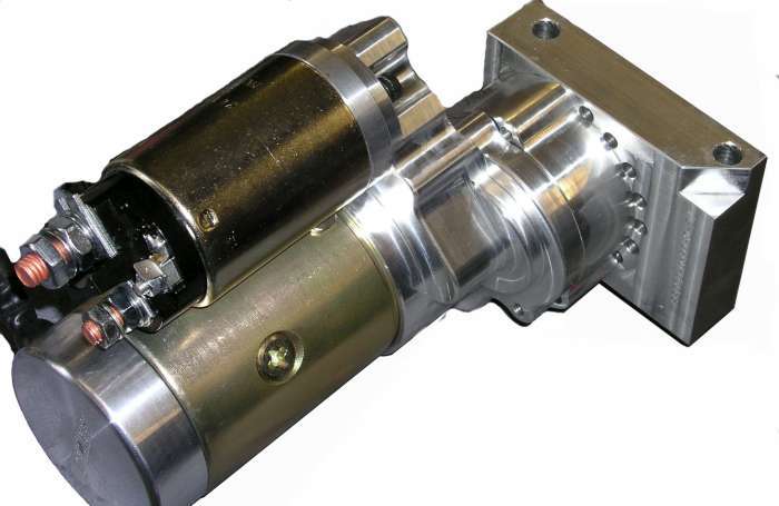 HD Offset Starter - Chevy V8 168 Tooth - TS400