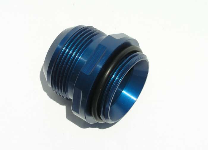 #20 AN Water Neck Fitting - Blue - WN0041B