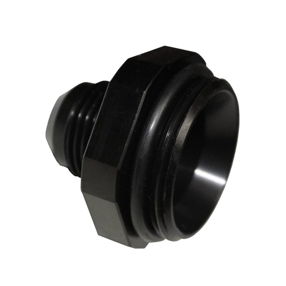 #12 AN Water Neck Fitting - Black - WN0043S