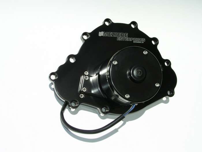 Pontiac Billet Elec. W/P Black - WP103S