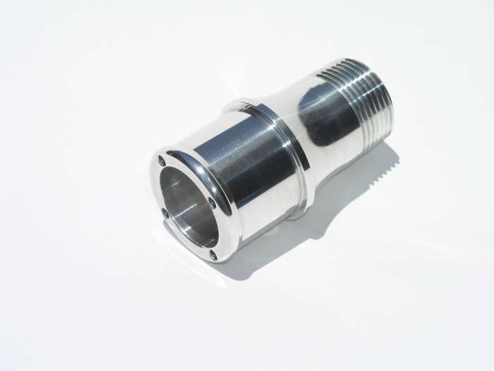 1.50in Hose W/P Fitting Polished - WP1150U