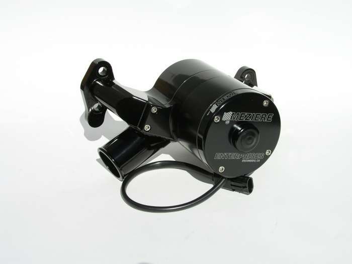 SBC Billet Electric W/P - Hi-Flow - Black - WP301S