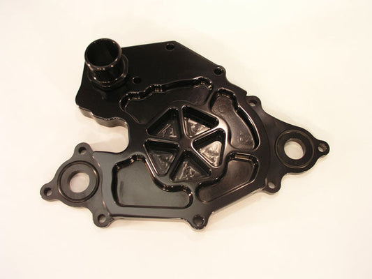 Hemi H/F Water Pump Back Plate - Black - WP315S