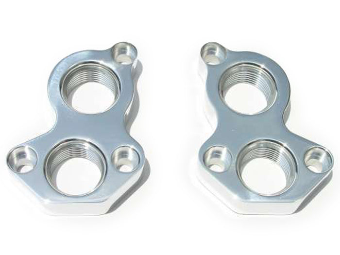 GM LS Block Adapter - Polished - WP89U