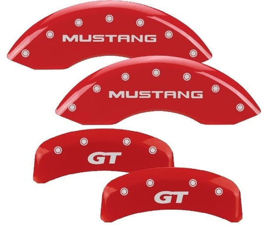 94-04 Mustang Caliper Covers Red - 10095SMG1RD