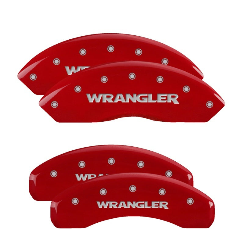 07- Wrangler Caliper Covers Red - 42007SWRGRD