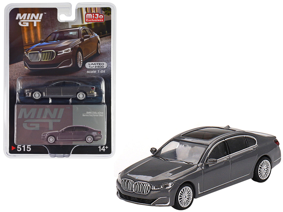 Rapid Vehicles BMW 750Li xDrive Bernina Gray Amber Effect with Sunroof Limited Edition to 2400...