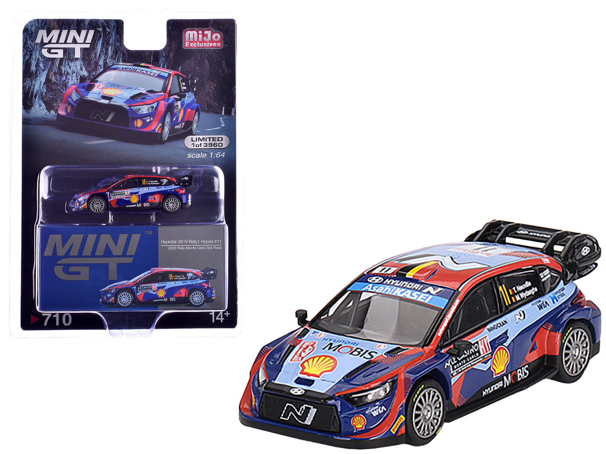 Rapid Vehicles Hyundai i20 N Rally1 Hybrid #11 Thierry Neuville - Martijn Wydaeghe "Hyundai Shell...
