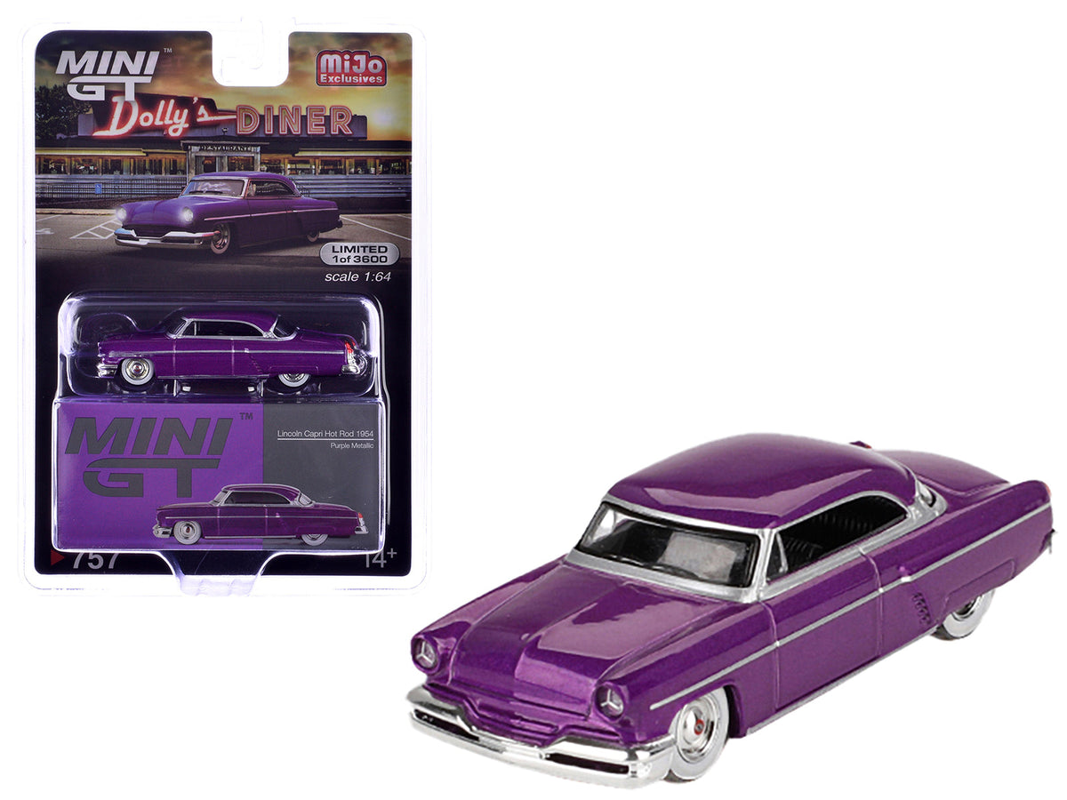 Rapid Vehicles 1954 Lincoln Capri Hot Rod Purple Metallic Limited Edition to 3600 pieces...
