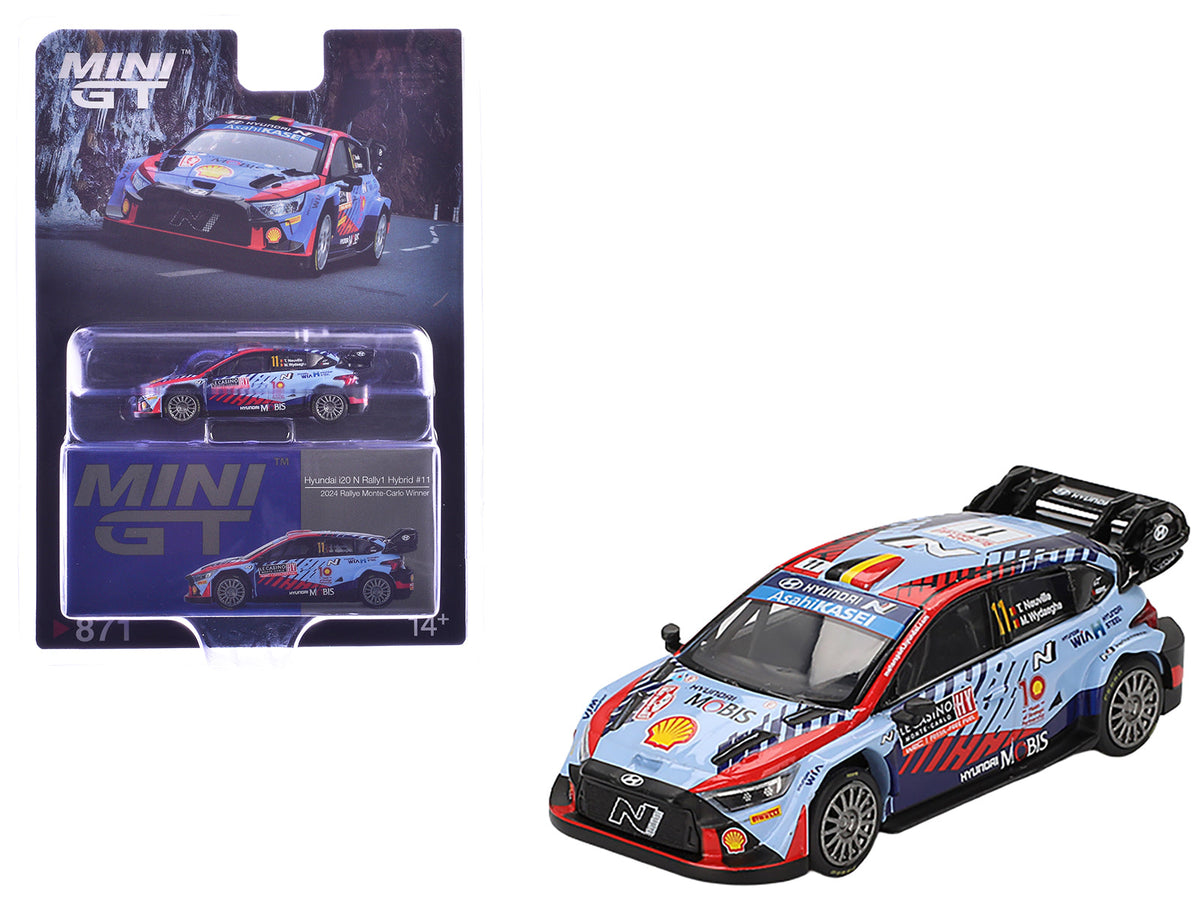 Rapid Vehicles Hyundai i20 N Rally1 Hybrid #11 Thierry Neuville - Martijn Wydaeghe Winner "Rallye...