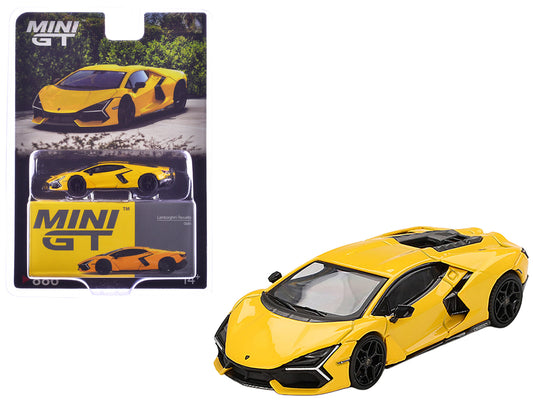Rapid Vehicles Lamborghini Revuelto Giallo (Yellow) Limited Edition 1/64 Diecast Model Car by...
