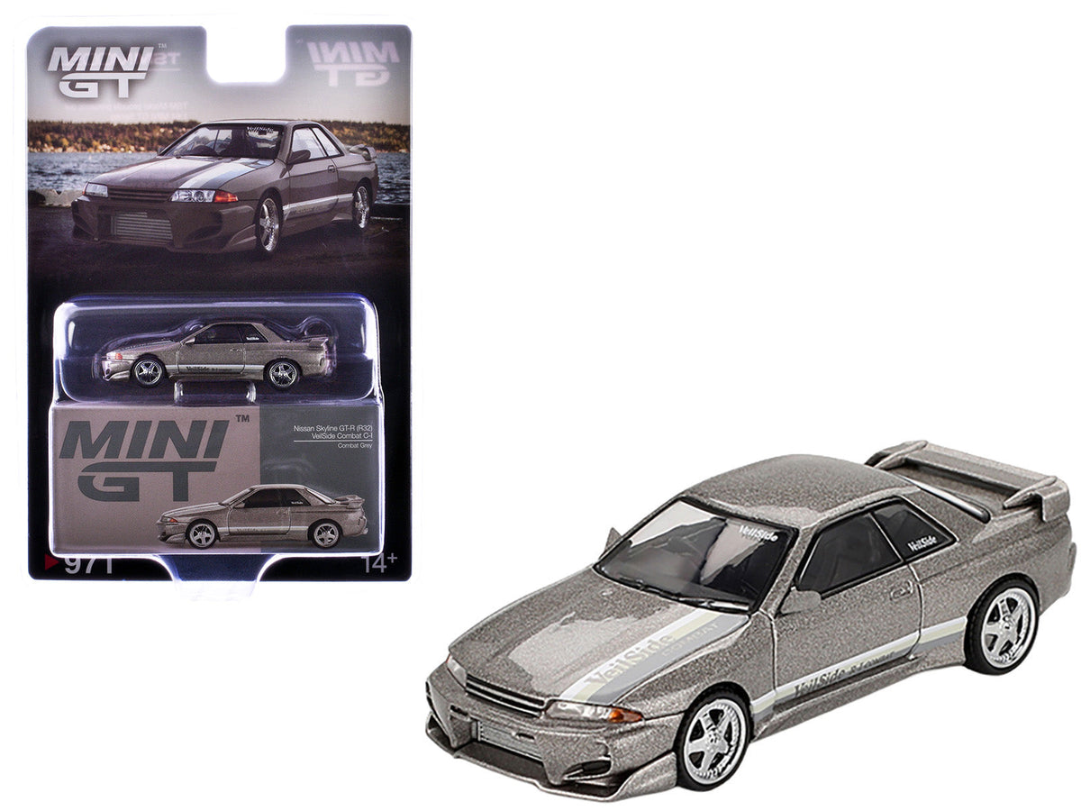 Rapid Vehicles Nissan Skyline GT-R (R32) RHD (Right Hand Drive) "Veilside Combat C-I" Gray...