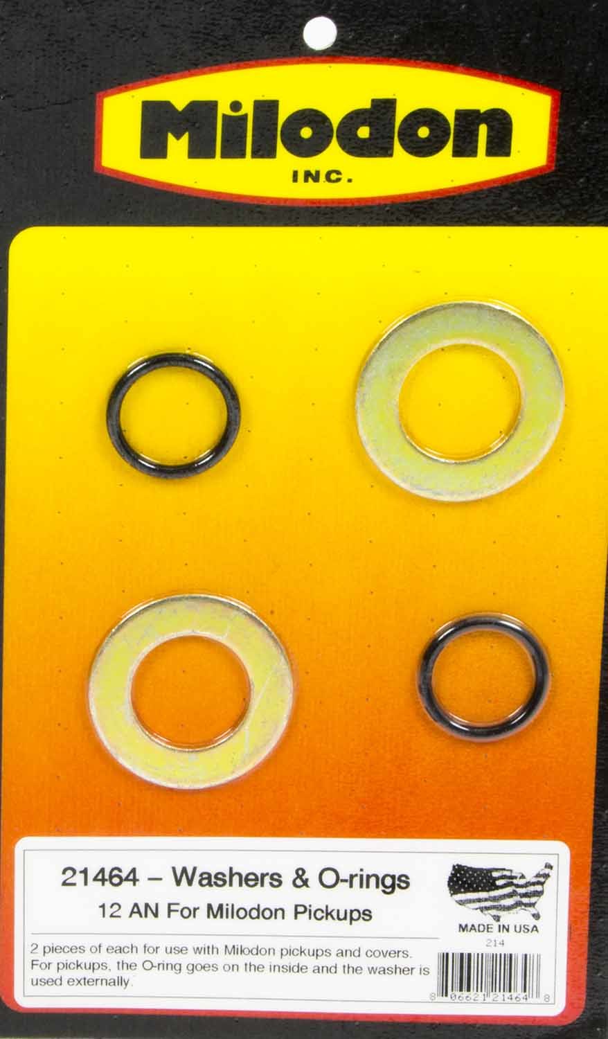 -12an Large Washers & O-Rings (2-Each) - 21464