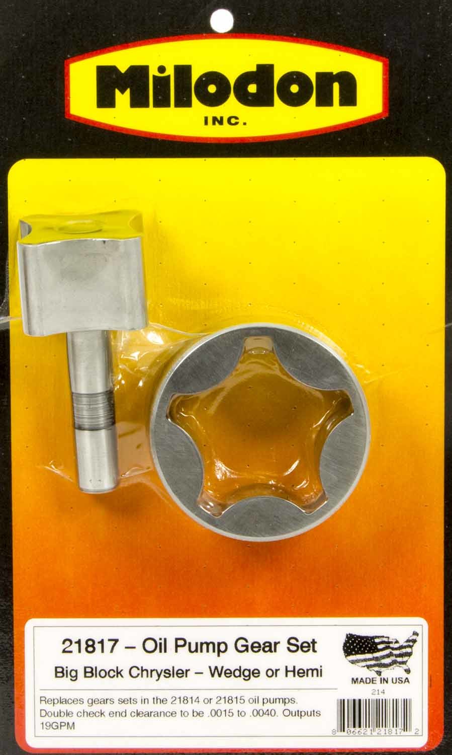 Chrys Oil Pump Gear Set - 21817