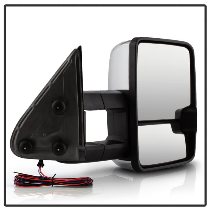 SPYDER xTune Chevy Silverado 99-06 G3 LED Signal Telescoping Mirror Chrome - SET MIR-CS03S-G3C-MA-AM-SET 9936746