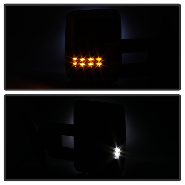 FR SPORT SPYDER xTune Chevy Silverado 07-13 Heated Amber LED Signal Telescoping Mirrors...