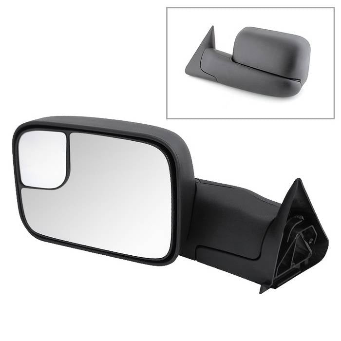 FR SPORT SPYDER Xtune Dodge Ram 94-01 Manual Extendable Manual Adjust Mirror Left MIR-DRAM94-MA-L...