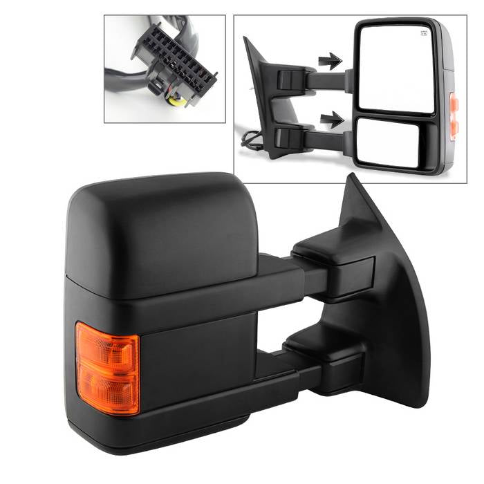 FR SPORT SPYDER xTune 08-14 Ford SuperDuty Power Heated Adjust Mirror - Right...