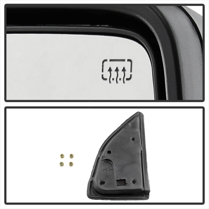 FR SPORT SPYDER xTune 08-14 Ford SuperDuty Power Heated Adjust Mirror - Right...