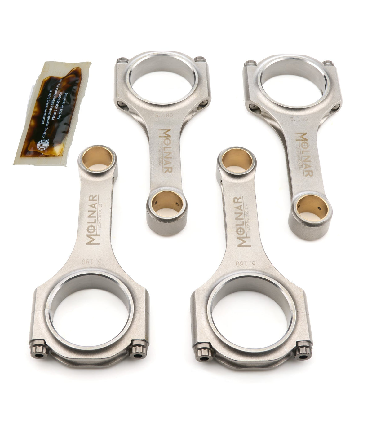 5.180 H-Beam Rod Set Subaru EJ25 Non-Turbo - SH5180MJB4A