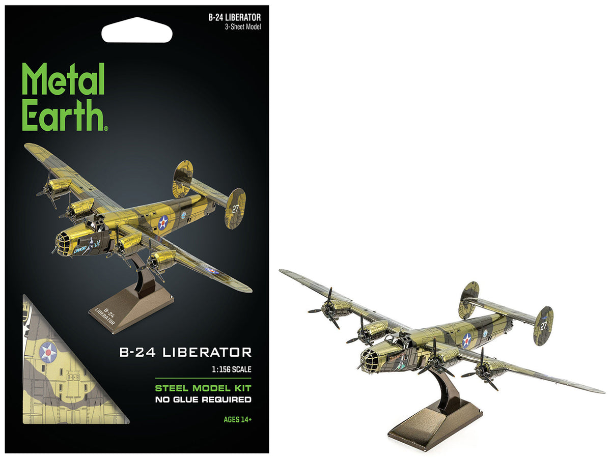 Rapid Vehicles Model Kit Consolidated B-24 Liberator Bomber Aircraft "Diamond Lil" United States...