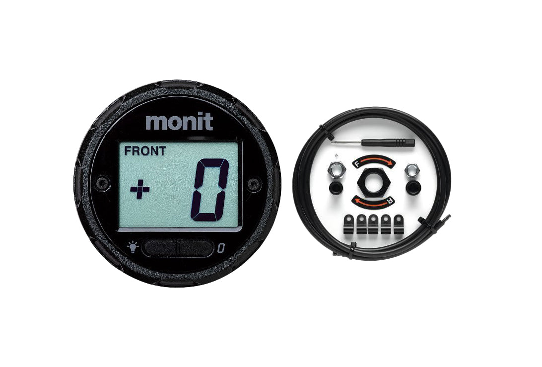 Brake Bias Adj Digital Bulkhead Mnt Black - BD011BK