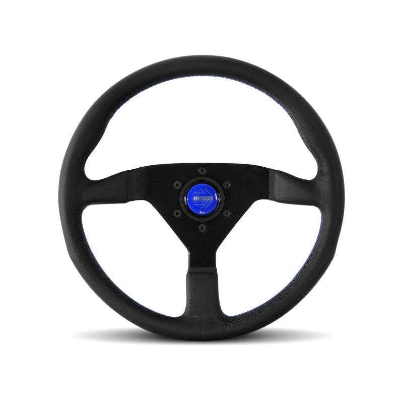 Monte Carlo 350 Steering Wheel Leather Blue Stich - MCL35BK6B