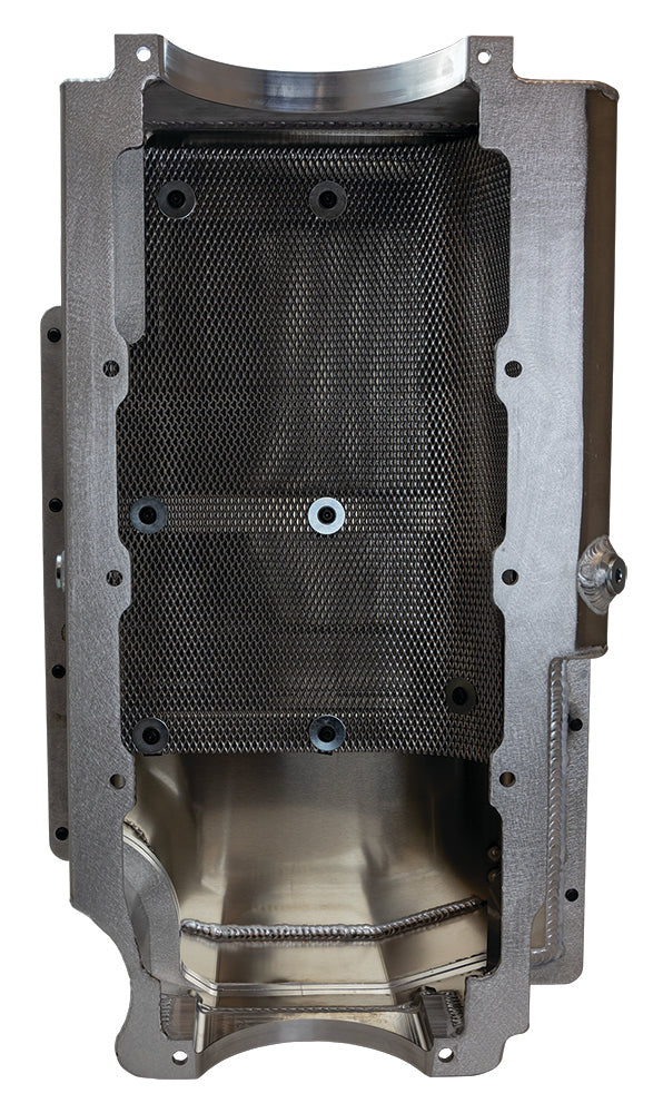 BBC 2pc. Billet Rail Oil Pan - 20376