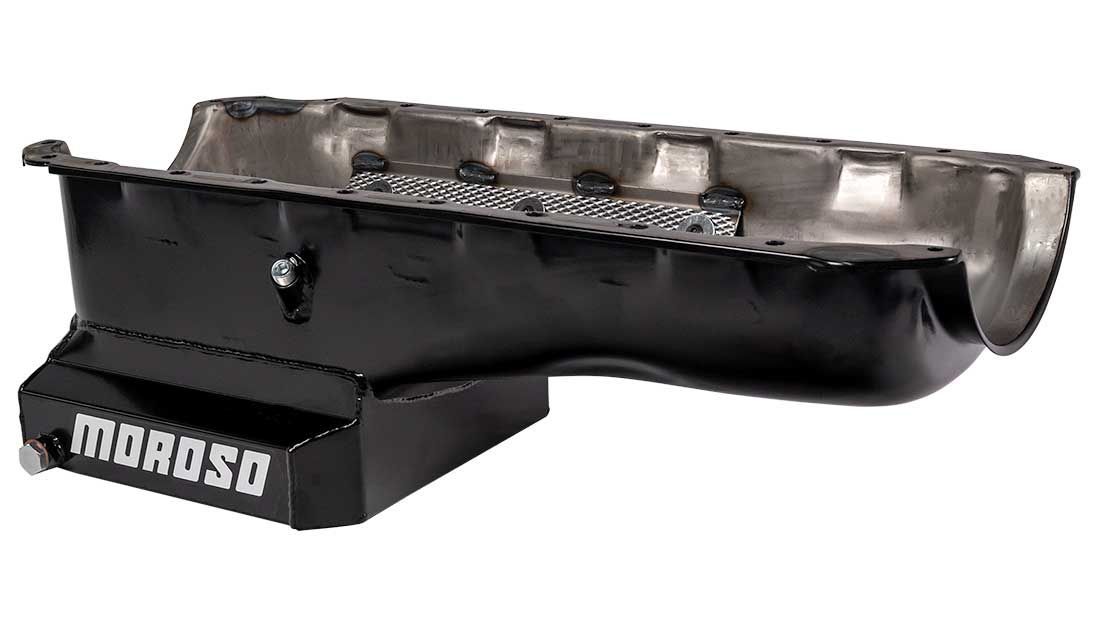 Oil Pan BBC 8 Inch with/Screen - 20403