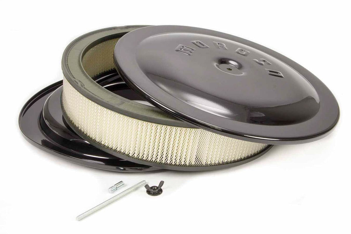 A/C 14 X 3 Raised Btm Black - 65912